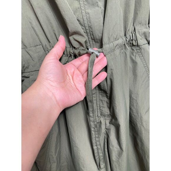 Fabletics Woven Flight Suit in Utility Green XL - Picture 11 of 12